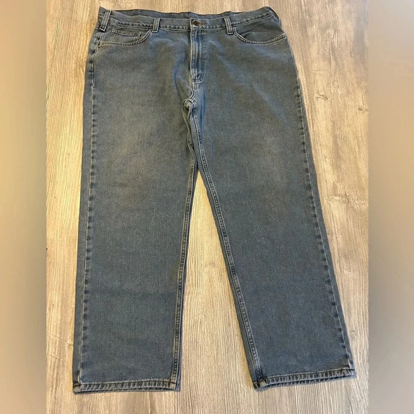 Carhartt Jeans Men's Tag 42x30 Actual 40x29 Relaxed Fit Straight Leg Denim B350 - Picture 1 of 9